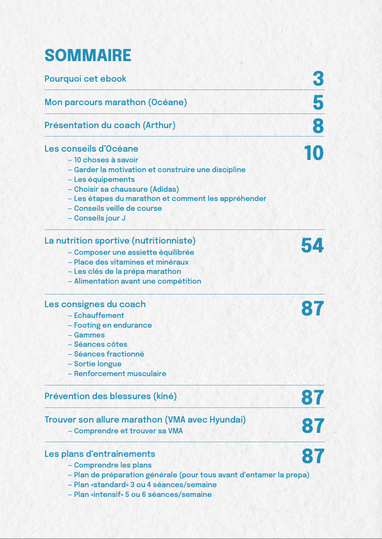 Objectif Marathon (Guide Complet)